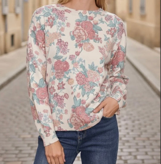 Camisola de flores