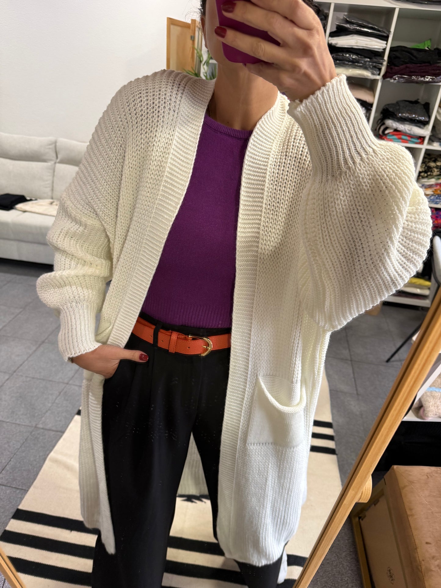 Cardigan Comprido- 50% OFF