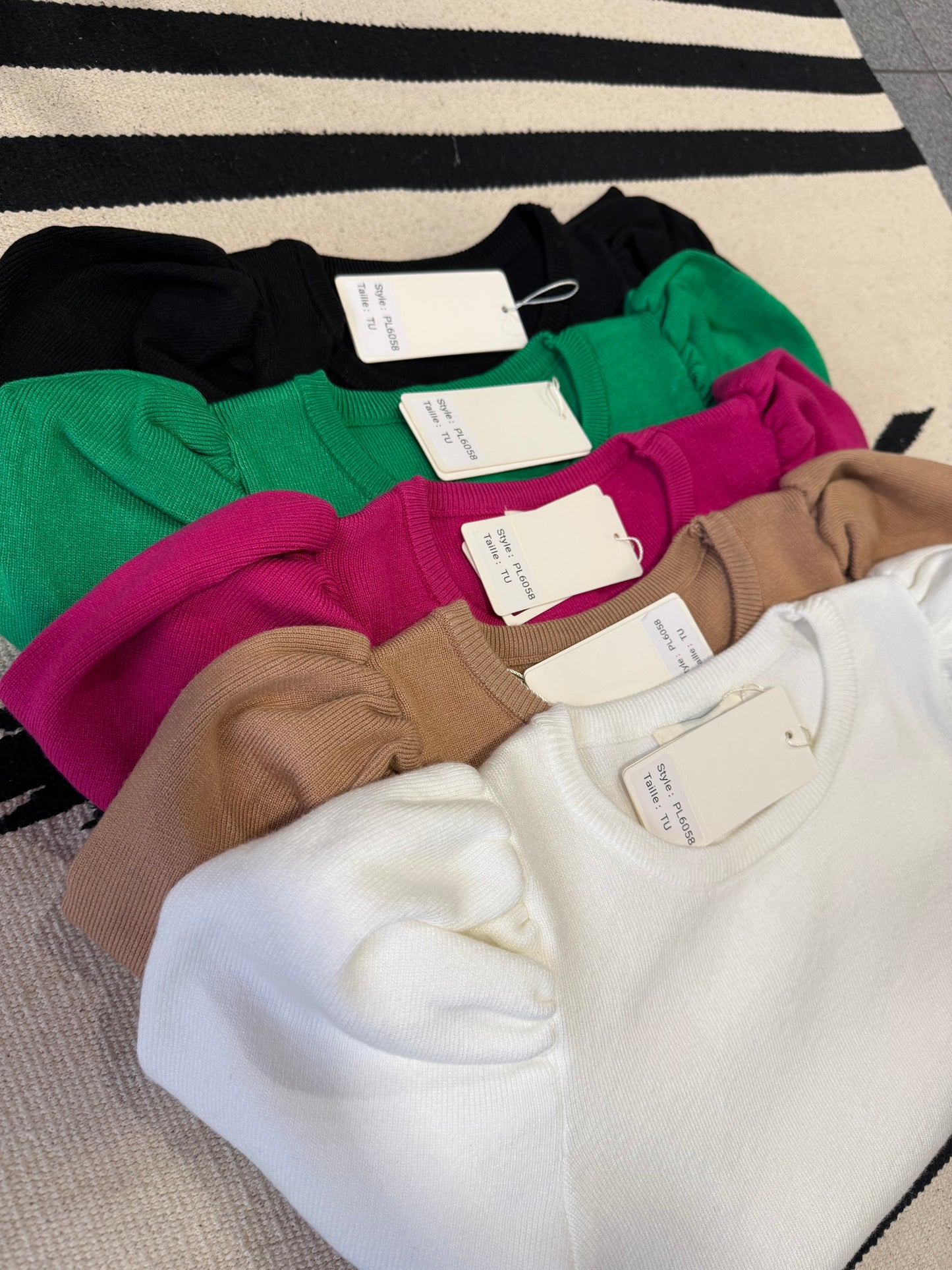 Malha com balão no ombro- 25% OFF