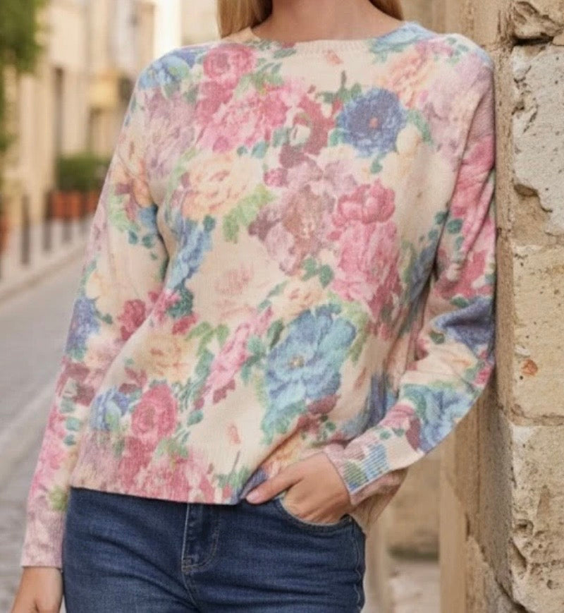 Camisola de flores