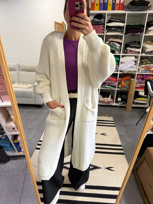 Cardigan Comprido- 50% OFF