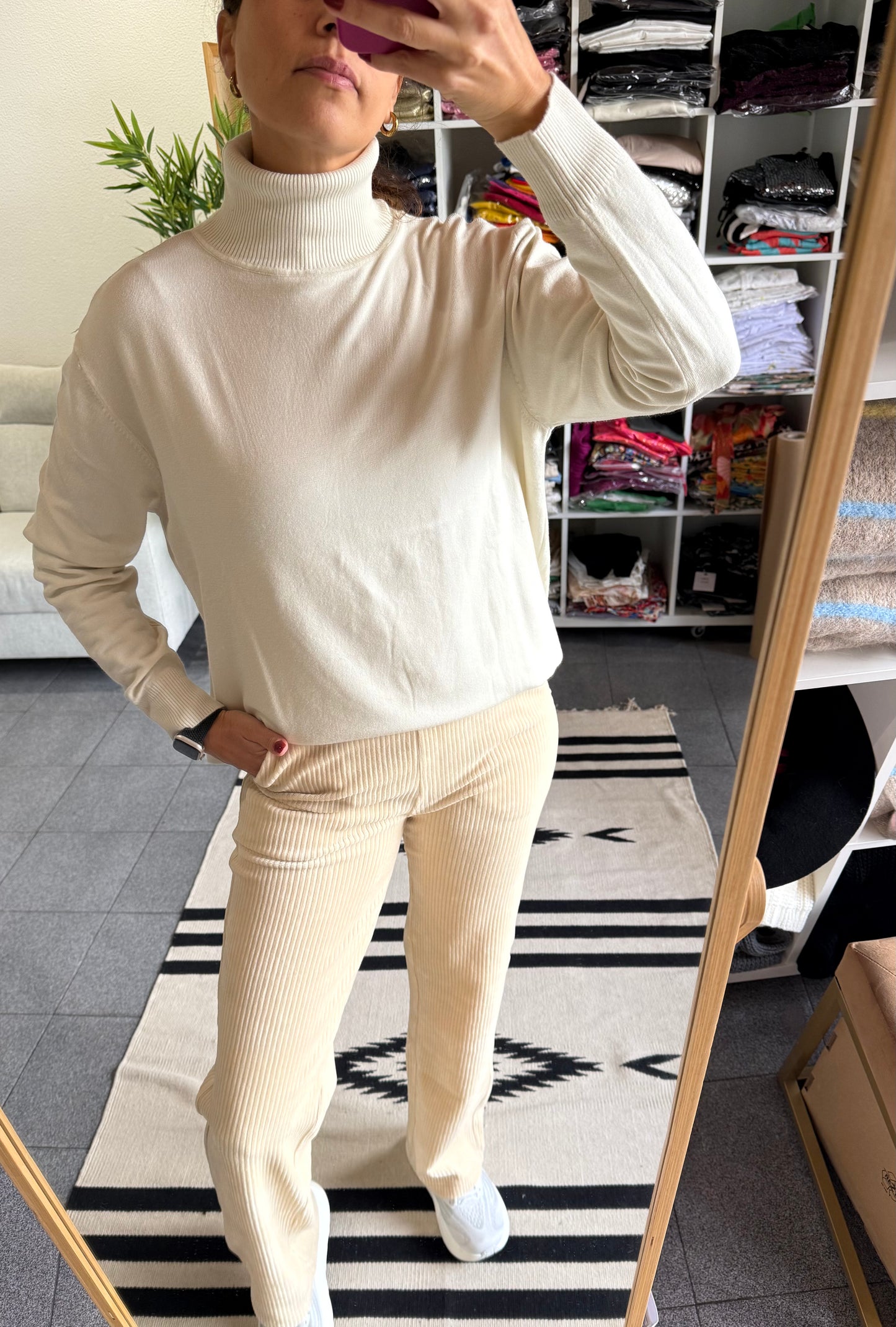 Calças de bombazina - 40% OFF