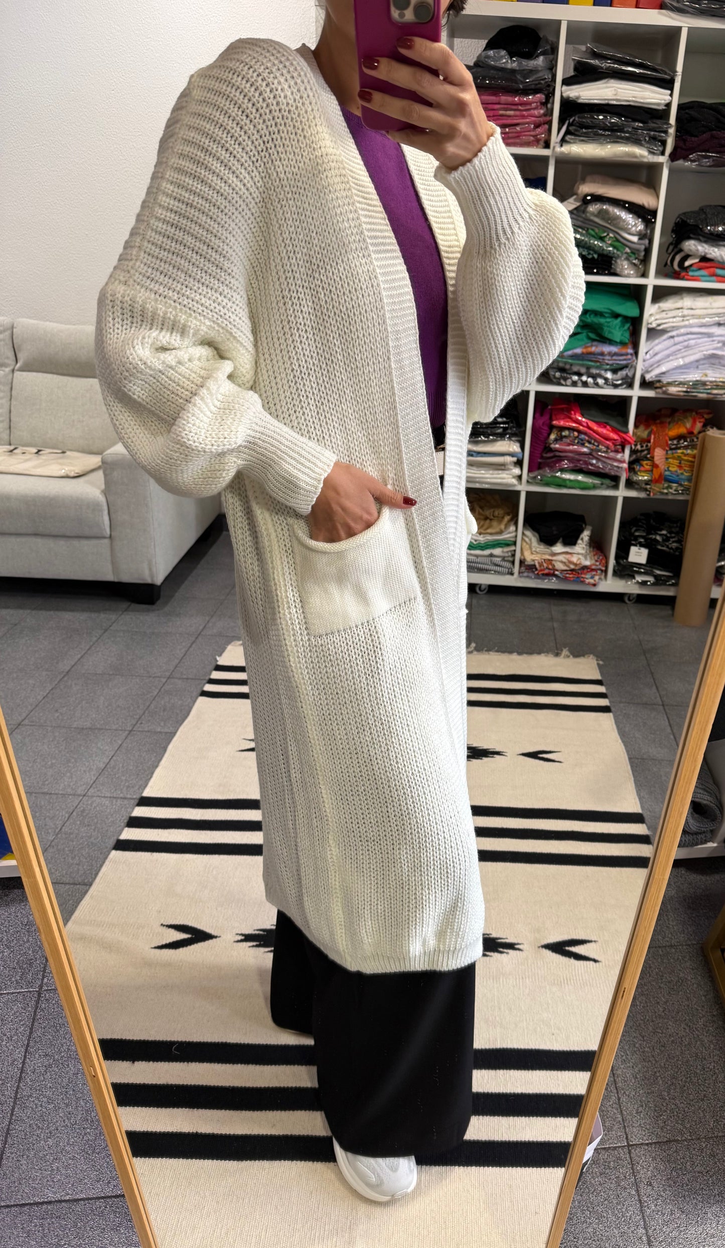 Cardigan Comprido- 50% OFF